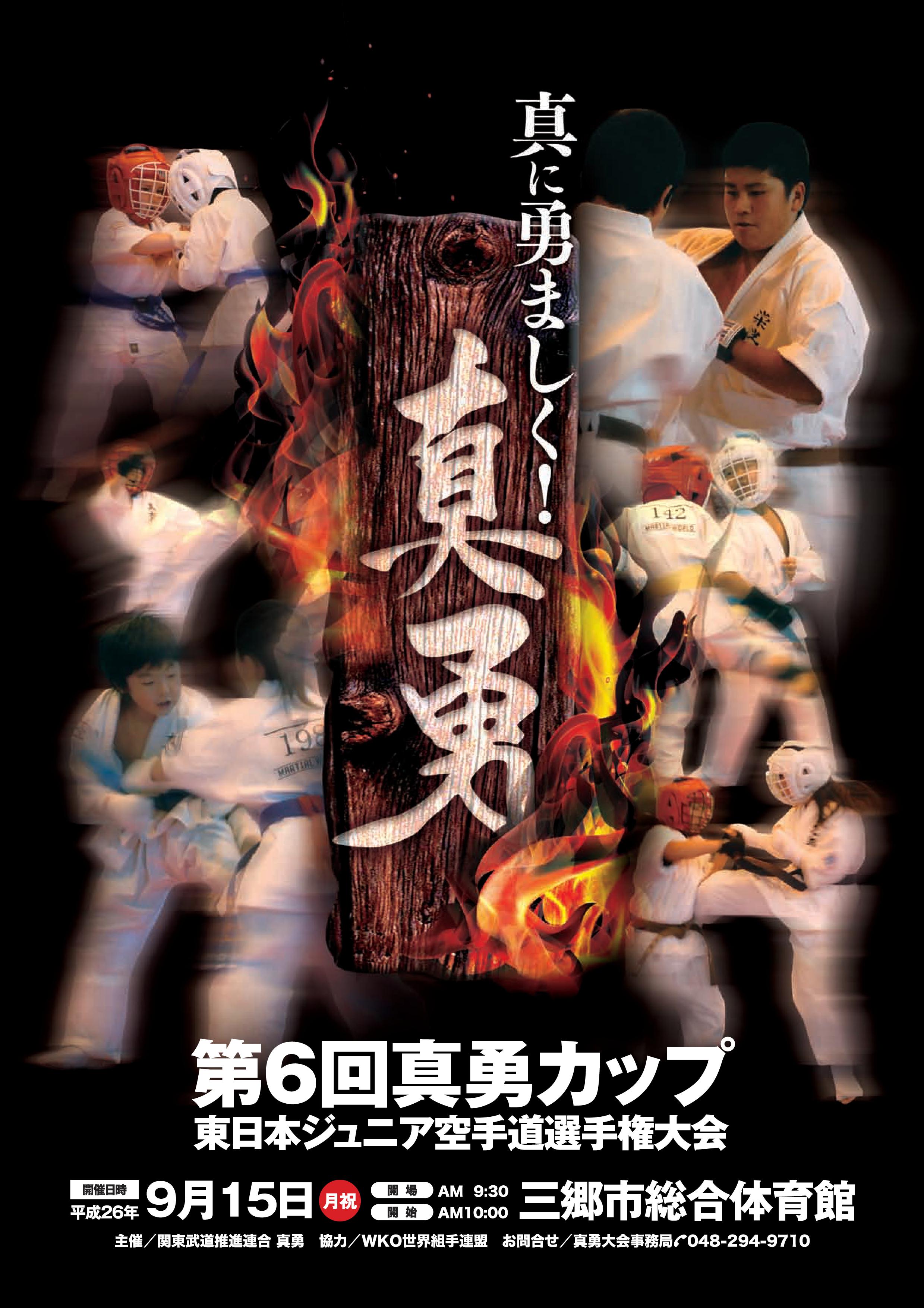 第6回真勇カップ(2014) ポスター